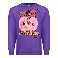 Purple jem outrageous tour 1987 2 Premium Sweatshirt - linhVisuals