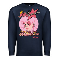 Navy jem outrageous tour 1987 2 Premium Sweatshirt - linhVisuals