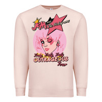 Pale Pink jem outrageous tour 1987 2 Premium Sweatshirt - linhVisuals