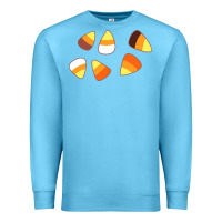 Ocean Blue candy corn Premium Sweatshirt - linhVisuals