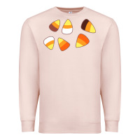 Pale Pink candy corn Premium Sweatshirt - linhVisuals