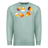Seafoam candy corn Premium Sweatshirt - linhVisuals