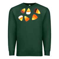 Sports Green candy corn Premium Sweatshirt - linhVisuals