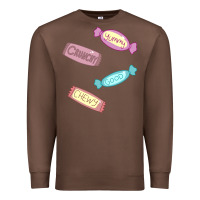 Chestnut candy pieces Premium Sweatshirt - linhVisuals