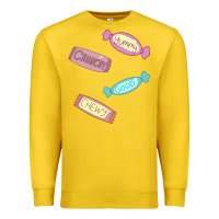 Lemon candy pieces Premium Sweatshirt - linhVisuals