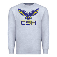 Heather Grey cold springs high school Premium Sweatshirt - linhVisuals