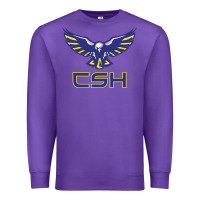 Purple cold springs high school Premium Sweatshirt - linhVisuals