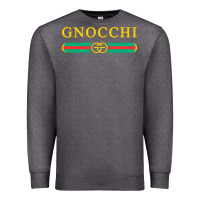 Charcoal Heather gnocchi vintage Premium Sweatshirt - linhVisuals