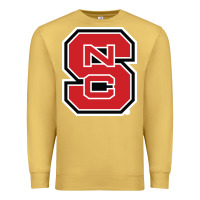 Antique Gold north carolina state Premium Sweatshirt - linhVisuals