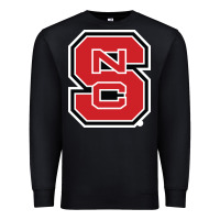 Black north carolina state Premium Sweatshirt - linhVisuals