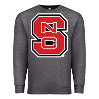 Charcoal Heather north carolina state Premium Sweatshirt - linhVisuals