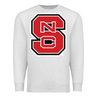 Oatmeal Heather north carolina state Premium Sweatshirt - linhVisuals