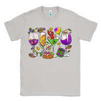 Moon Dust Mardi Gras wine glasses Classic Tee - HowdyJamesFarm