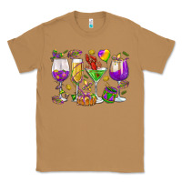 Toasted Coconut Mardi Gras wine glasses Classic Tee - HowdyJamesFarm