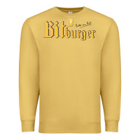 Antique Gold #bitburger Premium Sweatshirt - linhVisuals