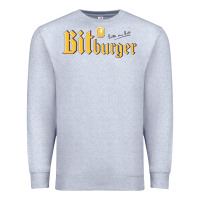Heather Grey #bitburger Premium Sweatshirt - linhVisuals