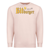 Pale Pink #bitburger Premium Sweatshirt - linhVisuals