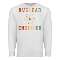 Oatmeal Heather nuclear engineering quote Premium Sweatshirt - linhVisuals