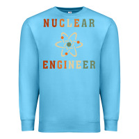 Ocean Blue nuclear engineering quote Premium Sweatshirt - linhVisuals