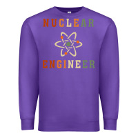 Purple nuclear engineering quote Premium Sweatshirt - linhVisuals