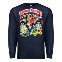 Navy garbage pail kids Premium Sweatshirt - linhVisuals