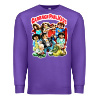 Purple garbage pail kids Premium Sweatshirt - linhVisuals