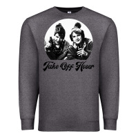 Charcoal Heather take off hoser strange brew Premium Sweatshirt - linhVisuals