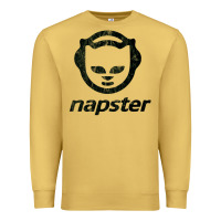 Antique Gold napster    napster Premium Sweatshirt - linhVisuals
