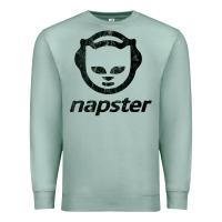 Seafoam napster    napster Premium Sweatshirt - linhVisuals