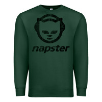 Sports Green napster    napster Premium Sweatshirt - linhVisuals