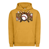 Pigment Peanut Butter baseball mom Urban Hoodie - Jasminsmagicworld