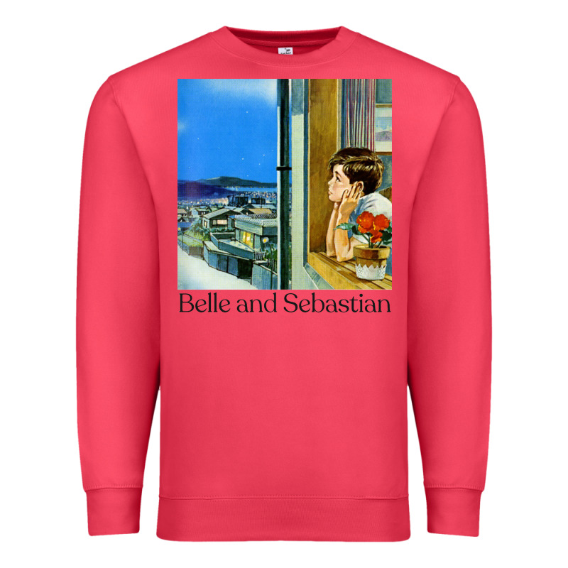 Belle And Sebastian 90s Style Fanart Design Premium Sweatshirt by linhVisuals | Teevron