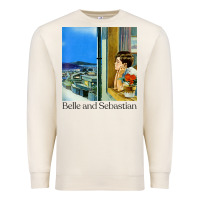 Sandshell belle and sebastian 90s style fanart design Premium Sweatshirt - linhVisuals