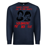 Navy baader–meinhof raf original 70s design Premium Sweatshirt - linhVisuals