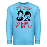 Ocean Blue baader–meinhof raf original 70s design Premium Sweatshirt - linhVisuals