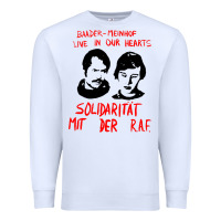 White baader–meinhof raf original 70s design Premium Sweatshirt - linhVisuals