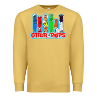 Antique Gold otter pops anime character Premium Sweatshirt - linhVisuals