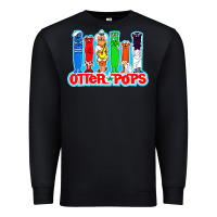 Black otter pops anime character Premium Sweatshirt - linhVisuals