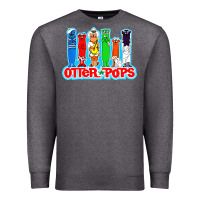 Charcoal Heather otter pops anime character Premium Sweatshirt - linhVisuals