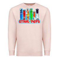 Pale Pink otter pops anime character Premium Sweatshirt - linhVisuals