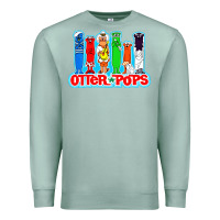 Seafoam otter pops anime character Premium Sweatshirt - linhVisuals