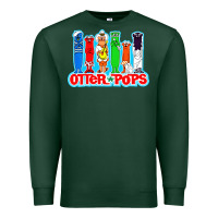 Sports Green otter pops anime character Premium Sweatshirt - linhVisuals