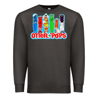 Smoke otter pops anime character Premium Sweatshirt - linhVisuals
