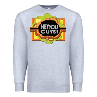Heather Grey hey you guys   the electric company Premium Sweatshirt - linhVisuals