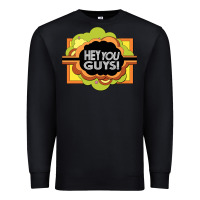 Black hey you guys   the electric company Premium Sweatshirt - linhVisuals