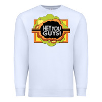 White hey you guys   the electric company Premium Sweatshirt - linhVisuals