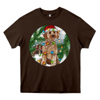 Cockapoo Christmas Heavy Core Tee | Teevron
