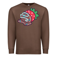 Chestnut chocolate covered strawberry Premium Sweatshirt - linhVisuals
