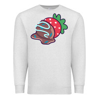 Oatmeal Heather chocolate covered strawberry Premium Sweatshirt - linhVisuals