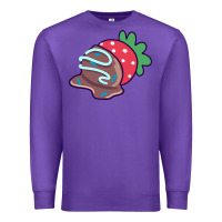 Purple chocolate covered strawberry Premium Sweatshirt - linhVisuals